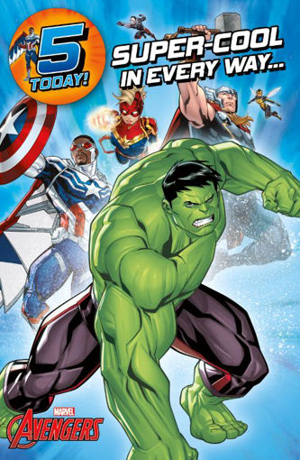 Picture of 5 TODAY SUPER COOL AVENGERS BADGE CARD